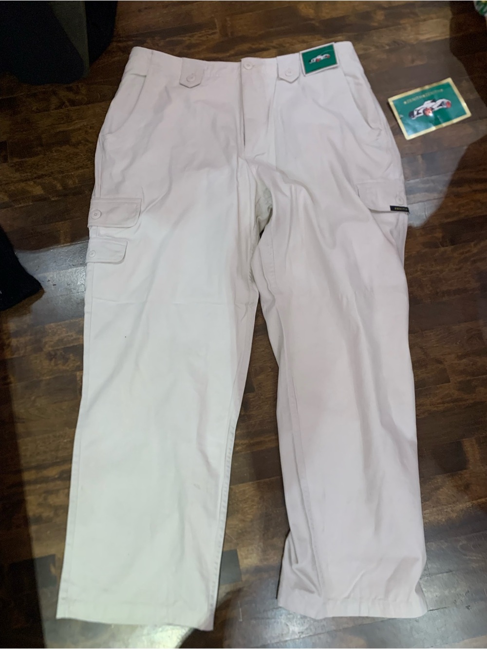 NWT Men's Vintage Zenith Light Beige Cargo Pants